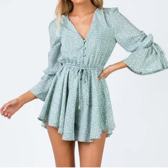 Princess Polly - Flowy Cierra Romper Dress - Picture 7 of 8